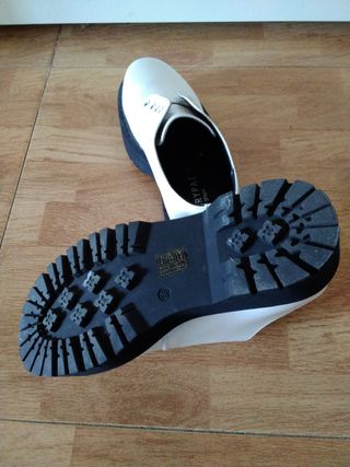 Zapatos blancos mujer plataforma