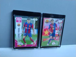 LOTE CROMOS NUEVOS LAMINE YAMAL PANINI MEGACRACKS 