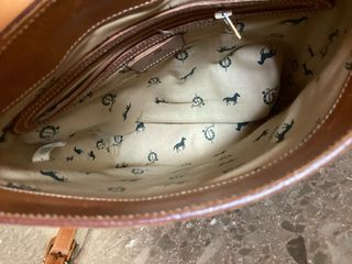 Bolso piel El Caballo marrón