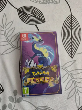 Pokemon Púrpura Nintendo Switch
