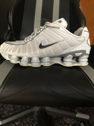 Nike Shox TL Gris y Blanco