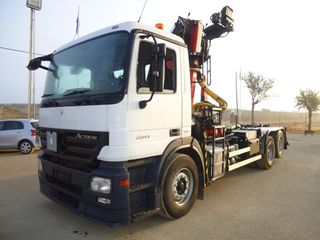 Mercedes-Benz ACTROS 25 41 L-GANCHO+GRUA