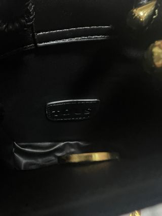 Bolso Tous Negro con Charm Oso