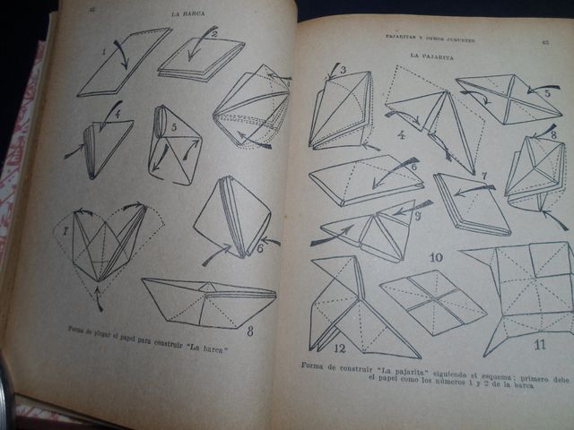 Libro Antiguo: Trabajos Manuales Juegos Infantiles