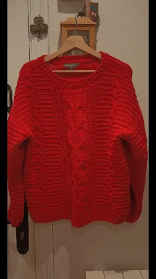 Jersey Primark Rojo Talla M