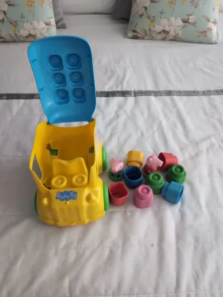 Autobús Peppa Pig 8 Bloques Blandos