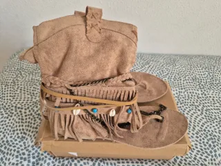 Botas Sandalias Kimara Beige