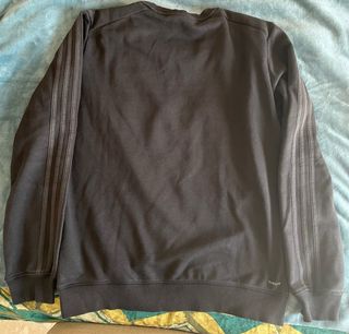 Sudadera Real Madrid Adidas Negra y Turquesa