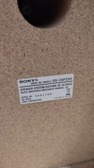 Microcadena Sony CD Radio Cassette