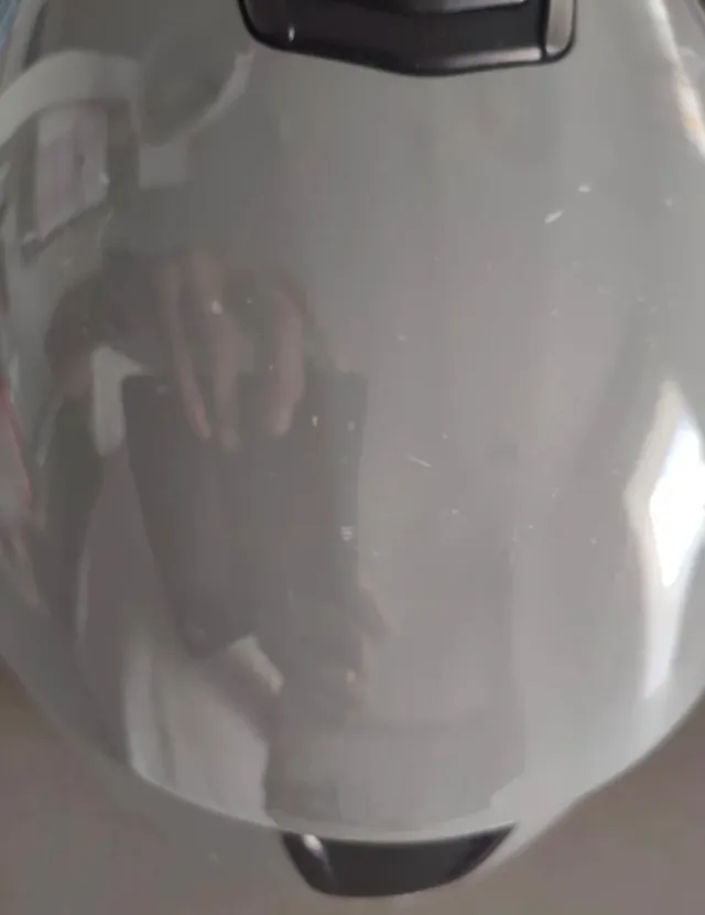 Casco Moto Abatible T-L Gris Trophy.