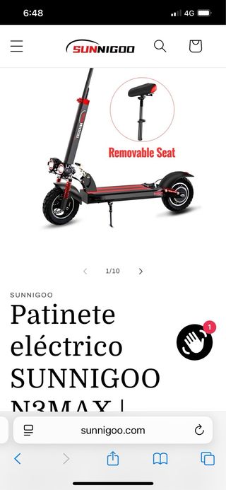 Patinete eléctrico 