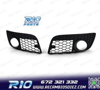 REJILLAS NIEBLA VOLKSWAGEN VW GOLF 5 03-09 GTI NEGRO