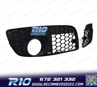 REJILLAS NIEBLA VOLKSWAGEN VW GOLF 5 03-09 GTI NEGRO