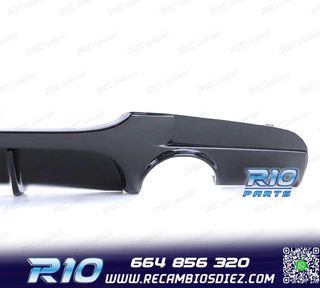 DIFUSOR BMW E90 E91 04-12 LOOK M PERFORMANCE NEGRO BRILLO