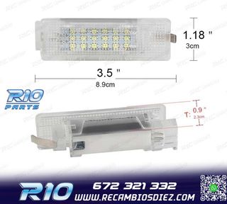 PLAFÓN LED DE MALETERO SEAT VW