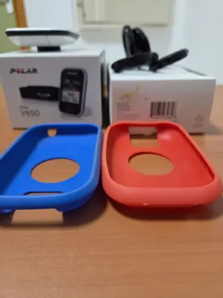 GPS Polar V650 con 2 soportes originales avanzados