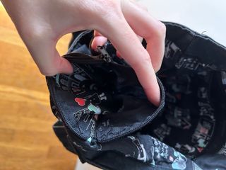 Bolso de algodón de Women'secret con dibujo