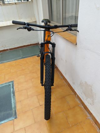 Bicicleta MTB Merida Big Nine 300 Naranja. Talla S