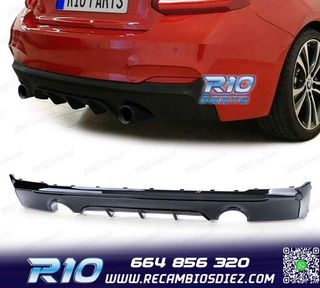 DIFUSOR BMW F22 F23 13- LOOK M PERFORMANCE NEGRO BRILLO