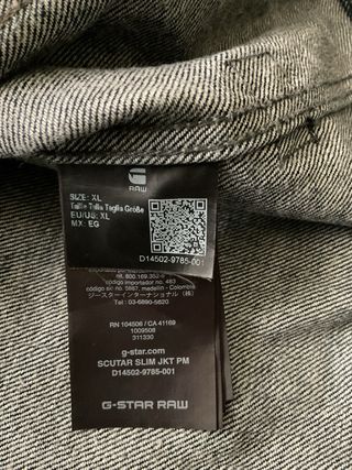 Chaqueta vaquera hombre de G-Star Raw (XL)