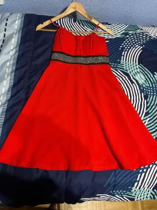 Vestido rojo fiesta talla S/M