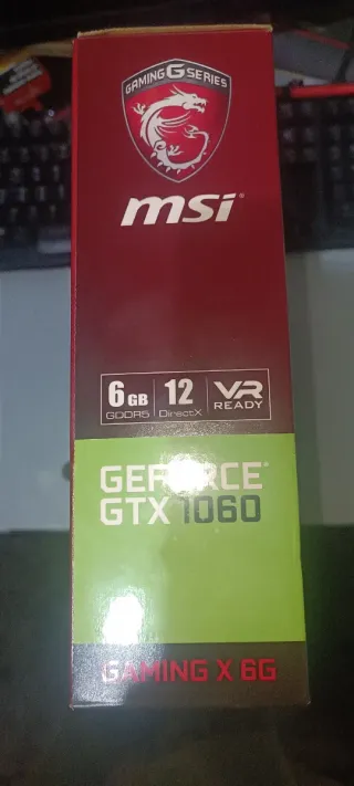 MSI GeForce GTX 1060 Gaming X Tarjeta Gráfica