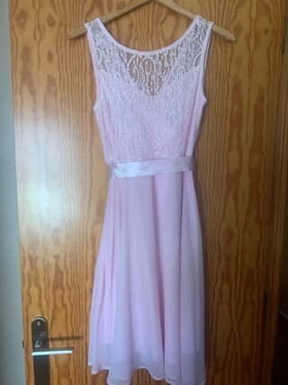 Vestido rosa para eventos o bodas o graduaciones