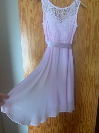 Vestido rosa para eventos o bodas o graduaciones
