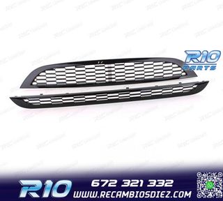 PARRILLA MINI COOPER S 01-06 NEGRO BRILLO