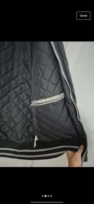 Chaqueta Converse Hombre Negra 