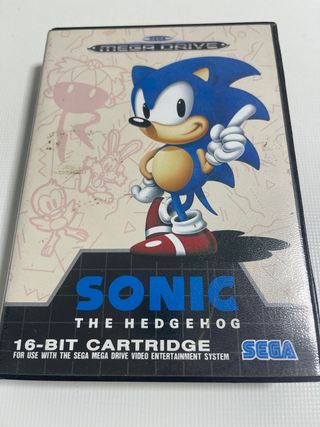 Videojuego Mega Drive Sonic The Hedgehog