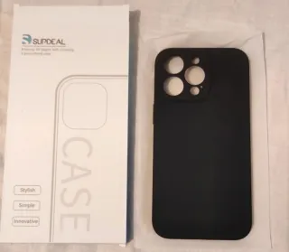 Cover iPhone 15 Pro Max SUPDEAL Nero