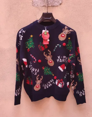 Maglione Piazza Italia Natale con musica