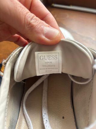 Scarpe Guess Uomo Bianche e Blu