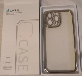 Cover iPhone 15 Pro SUPDEAL trasparente