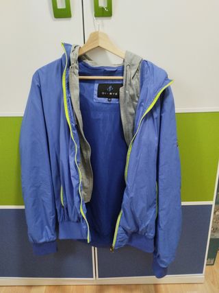 Chaqueta DI.BYE azul talla L
