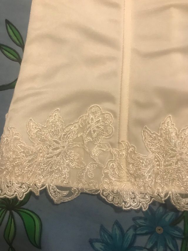 Corpiño de novia blanco