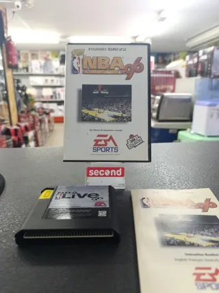 Juego Mega Drive NBA Live 96 EA Sports