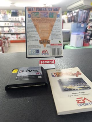 Juego Mega Drive NBA Live 96 EA Sports