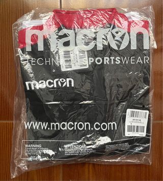 Sudadera Macron Talla S Nueva