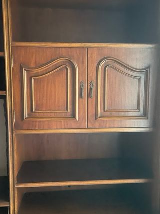 Librería clásica madera