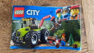 Lego Technic 60181 Lego Instructions City 60181 Lego Tractor