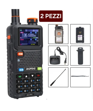 2 Radio Baofeng 5RH PRO con GPS