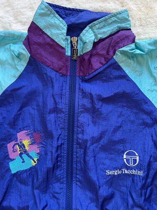 Giacca Tuta Sergio Tacchini Vintage Uomo