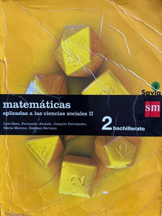 Matemáticas aplicadas a las ciencias sociales I...