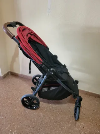 Carrito de bebé y niño