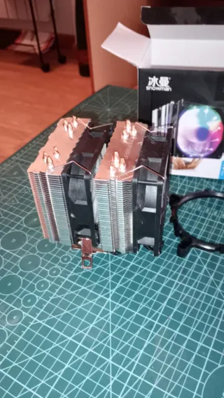 Disipador CPU RGB Snowman Intel/AMD