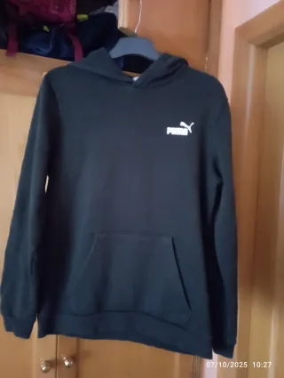 Sudadera Puma T. 15-16 Años Negra
