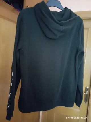 Sudadera Puma T. 15-16 Años Negra