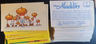 Colección Cromos Disney Aladín Panini